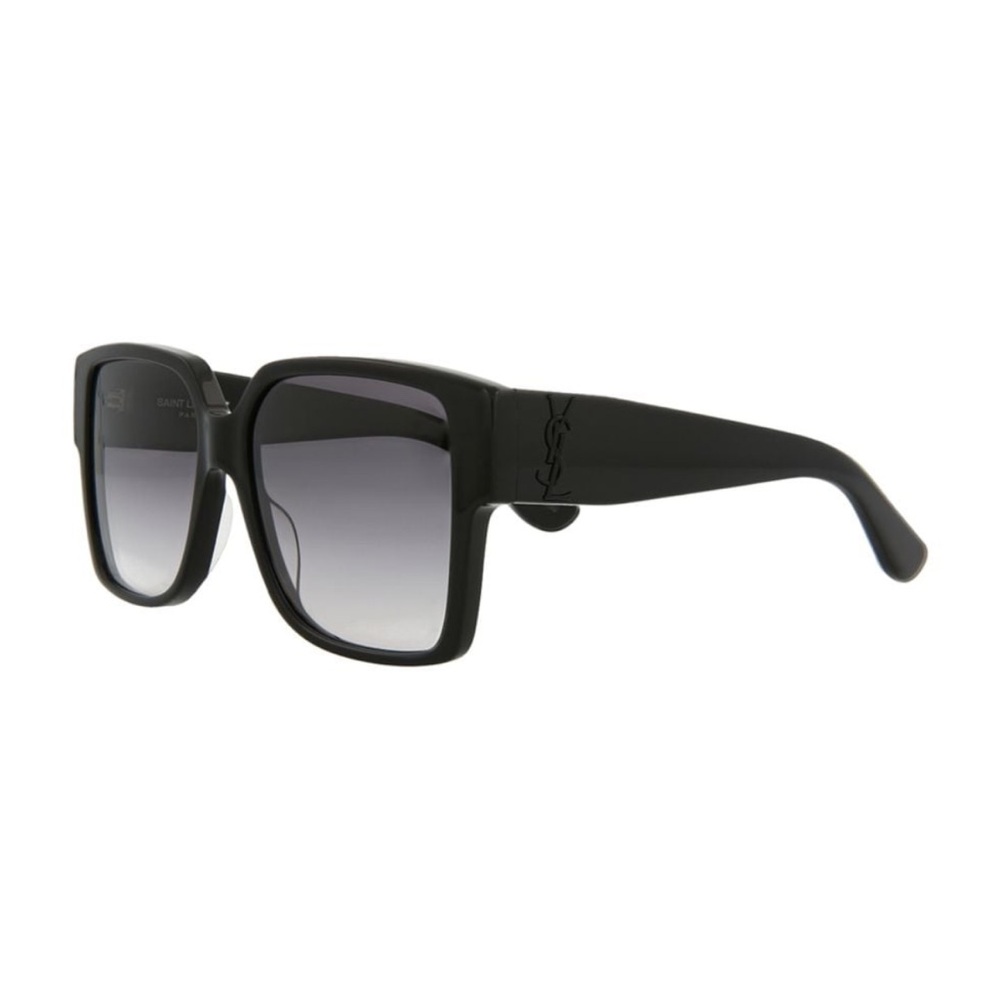 Yves Saint Laurent Black Gradient Sunglasses - Picture 2 of 11